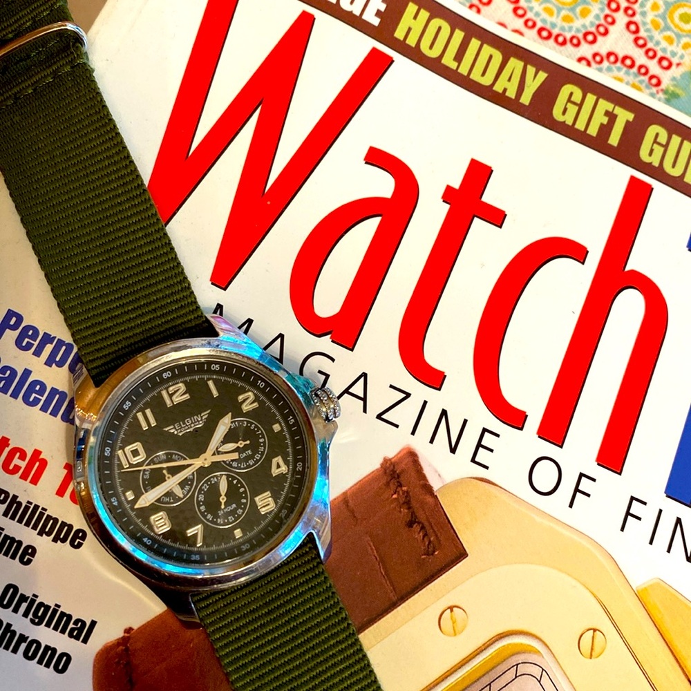 Men’s Elgin sportsman quartz watch